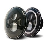 DV8 Offroad 07-18 Jeep Wrangler JK LED Projector Headlights thumbnail 2