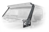 DV8 Offroad 2018+ JL/Gladiator Picatinny Rail A-Pillar Pod LED Light Mount thumbnail 1