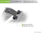 DV8 Offroad 2018+ JL/Gladiator Picatinny Rail A-Pillar Pod LED Light Mount thumbnail 3
