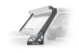 DV8 Offroad 2018+ JL/Gladiator Picatinny Rail A-Pillar Pod LED Light Mount thumbnail 7