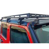 DV8 Offroad 07-18 Jeep Wrangler JK 4 DR / JL 2 DR & JT / 18+ Gladiator Roof Rack thumbnail 6