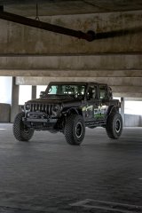 DV8 Offroad 07-23 Jeep Wrangler/Gladiator JT/JK/JL FS-25 Stubby Front Bumper w/Plated Bull Bar thumbnail 3