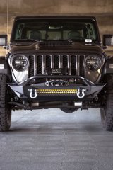DV8 Offroad 07-23 Jeep Wrangler JK/JL & Gladiator JT FS-1 Series Stubby Front Bumper thumbnail 4