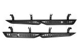 DV8 Offroad 19-24 GMC Sierra 1500 Crew Cab OE Plus Side Steps - Black Steel thumbnail 9