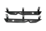 DV8 Offroad 24-25 Toyota Land Cruiser OE Plus Side Steps - Black Steel thumbnail 1