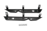 DV8 Offroad 24-25 Toyota Land Cruiser OE Plus Side Steps - Black Steel thumbnail 8