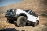 DV8 Offroad 24-25 Toyota Land Cruiser OE Plus Side Steps - Black Steel thumbnail 9