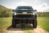 DV8 Offroad 2022+ Chevrolet Silverado 1500 Offroad Spec Series Front Bumper w/ Winch thumbnail 2