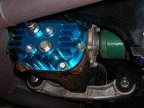 Cusco Rear Differential Cover Blue Increased Capacity Subaru Impreza WRX STi (R180 End) thumbnail 1