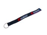 Cusco Keychain with Ring - Black Strap with Cusco Logo thumbnail 1