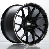 BBS CH-R 19x12 5x130 ET45 CB71.6 Satin Black Polished Rim Protector Wheel w/ Motorsport Etching thumbnail 1