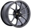 BBS RI-A 18x9.5 5x120 ET23 Matte Gray Wheel -82mm PFS/Clip Required thumbnail 2