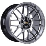 BBS RG-R 18x8.5 5x120 ET13 Diamond Black Wheel -82mm PFS/Clip Required thumbnail 1