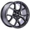 BBS SR 17x7.5 5x100 ET48 Satin Grey Wheel -70mm PFS/Clip Required thumbnail 3