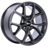 BBS SR 17x8 5x112 ET42 Satin Grey Wheel -82mm PFS/Clip Required thumbnail 2