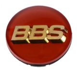 BBS Center Cap 56mm Red/Gold (56.24.012) thumbnail 1