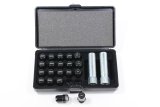 BBS McGard Lug Nut Set 12x1.25 Black - w/Locks thumbnail 1