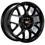 BBS XR 18x8 5x114.3 ET40 Black Gloss Wheel -82mm PFS/Clip Required thumbnail 1