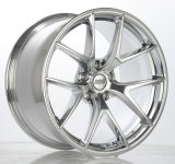 BBS CI-R 19x9 5x120 ET44 Ceramic Polished Rim Protector Wheel -82mm PFS/Clip Required thumbnail 8