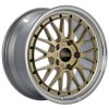 BBS LM 17x7.5 5x130 ET28 CB71.6 Gold Center Diamond Cut Lip Wheel thumbnail 2