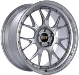BBS LM-R 19x9.5 5x114.3 ET45 Diamond Silver Center Diamond Cut Lip Wheel - 82mm PFS Required thumbnail 1