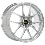 BBS RF - 17x7 / 4x100 / ET 38 (70mm PFS Required) - Silver thumbnail 1