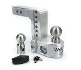 Weigh Safe 6in Drop Hitch w/Built-in Scale & 2in Shank (10K/12.5K GTWR) - Aluminum thumbnail 1