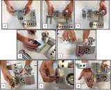 Weigh Safe 6in Drop Hitch w/Built-in Scale & 2in Shank (10K/12.5K GTWR) - Aluminum thumbnail 2