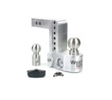 Weigh Safe 6in Drop Hitch w/Built-in Scale & 2in Shank (10K/12.5K GTWR) - Aluminum thumbnail 5