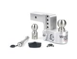 Weigh Safe 4in Drop Hitch w/Built-in Scale & 2.5in Shank (10K/18.5K GTWR) w/WS05 - Aluminum thumbnail 3