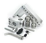 Weigh Safe 8in Drop Hitch w/Built-in Scale & 3in Shank (10K/21K GTWR) w/WS05 - Aluminum thumbnail 1