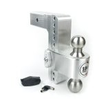 Weigh Safe 180 Hitch 8in Drop Hitch & 2.5in Shank (10K/18.5K GTWR) - Aluminum thumbnail 2