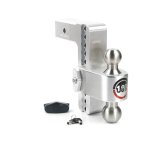 Weigh Safe 180 Hitch 8in Drop Hitch & 2.5in Shank (10K/18.5K GTWR) - Aluminum thumbnail 3