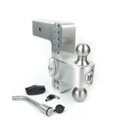 Weigh Safe 180 Hitch 8in Drop Hitch & 3in Shank (10K/21K GTWR) w/WS05 - Aluminum thumbnail 2