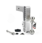 Weigh Safe 180 Hitch 10in Drop Hitch & 3in Shank (10K/21K GTWR) w/WS05 - Aluminum thumbnail 3