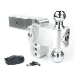 Weigh Safe 180 Hitch 4in Drop Hitch & 2.5in Shank (10K/18.5K GTWR) w/WS05 - Aluminum thumbnail 2
