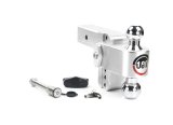 Weigh Safe 180 Hitch 4in Drop Hitch & 2.5in Shank (10K/18.5K GTWR) w/WS05 - Aluminum thumbnail 3