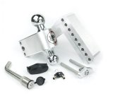 Weigh Safe 180 Hitch 6in Drop Hitch & 2in Shank (10K/12.5K GTWR) w/WS05 - Aluminum thumbnail 1