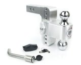 Weigh Safe 180 Hitch 6in Drop Hitch & 2in Shank (10K/12.5K GTWR) w/WS05 - Aluminum thumbnail 2