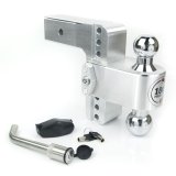 Weigh Safe 180 Hitch 6in Drop Hitch & 2in Shank (10K/12.5K GTWR) w/WS05 - Aluminum thumbnail 5