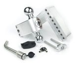 Weigh Safe 180 Hitch 6in Drop Hitch & 2.5in Shank (10K/18.5K GTWR) w/WS05 - Aluminum thumbnail 1