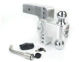 Weigh Safe 180 Hitch 6in Drop Hitch & 2.5in Shank (10K/18.5K GTWR) w/WS05 - Aluminum thumbnail 2