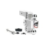 Weigh Safe 180 Hitch 6in Drop Hitch & 2.5in Shank (10K/18.5K GTWR) w/WS05 - Aluminum thumbnail 3