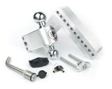 Weigh Safe 180 Hitch 8in Drop Hitch & 2.5in Shank (10K/18.5K GTWR) w/WS05 - Aluminum thumbnail 2