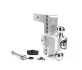 Weigh Safe 180 Hitch 8in Drop Hitch & 2.5in Shank (10K/18.5K GTWR) w/WS05 - Aluminum thumbnail 3