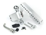 Weigh Safe 180 Hitch 10in Drop Hitch & 2.5in Shank (10K/18.5K GTWR) w/WS05 - Aluminum thumbnail 1