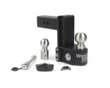 Weigh Safe 6in Drop Hitch w/Built-in Scale & 2.5in Shank (10K/22K GTWR) w/WS05 - Steel thumbnail 2