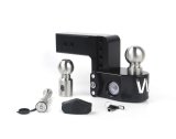 Weigh Safe 4in Drop Hitch w/Built-in Scale & 2.5in Shank (8K/18.5K GTWR) w/WS05 - Black Cerakote thumbnail 3