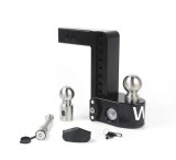 Weigh Safe 8in Drop Hitch w/Built-in Scale & 2in Shank (8K/12.5K GTWR) w/WS05 - Black Cerakote thumbnail 2