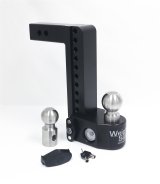 Weigh Safe 10in Drop Hitch w/Built-in Scale & 2in Shank (8K/12.5K GTWR) w/WS05 - Black Cerakote thumbnail 2